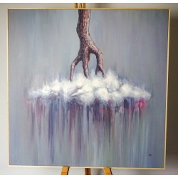 Lula Goce - Tree Cloud- canvas unique