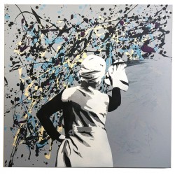 kunstrasen - DRIP REMOVERS - Canvas - 1/1 70x70 cm