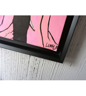Lush - KKK on Pink - canvas...